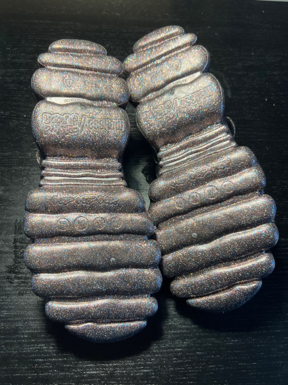 Melissa x Collina Strada Puff Sandals - Glitter New with out tags - size 8 - Picture 3 of 3
